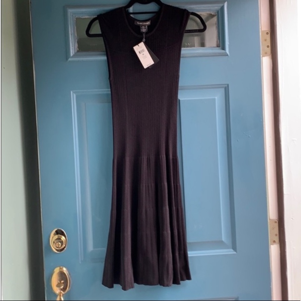 NWT ✨ Ralph Lauren Sleeveless Black Knit Dress